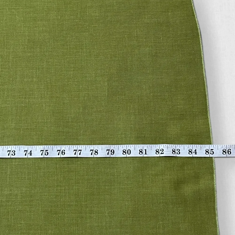 Olive Green Tablecloth Napkin Set Oblong 85x58 Farmhouse Dinner 6 Matching 17x17